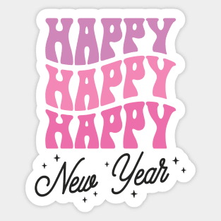 Happy New Year Sticker